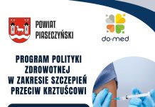 Bezpłatne szczepienia przeciw krztuścowi w Piasecznie Bezpłatne szczepienia przeciw krztuścowi w Piasecznie