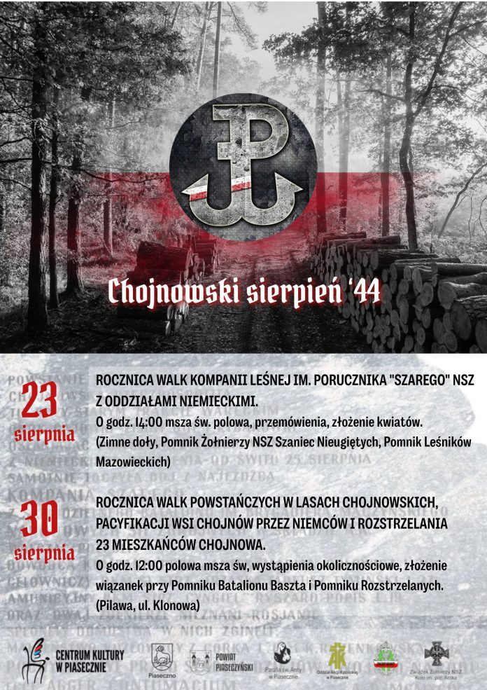 Chojnowski Sierpień '44 uroczyste obchody rocznicowe 2026