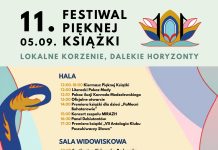 11. Festiwal Pięknej Książki w Piasecznie 2026 plakat festiwal pięknej książki 2026