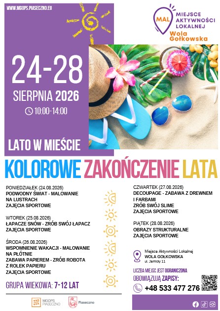 kolorowe zakończenie lata Kolorowe zakończenie lata