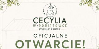 Otwarcie kawiarni Cecylia w Poniatówce