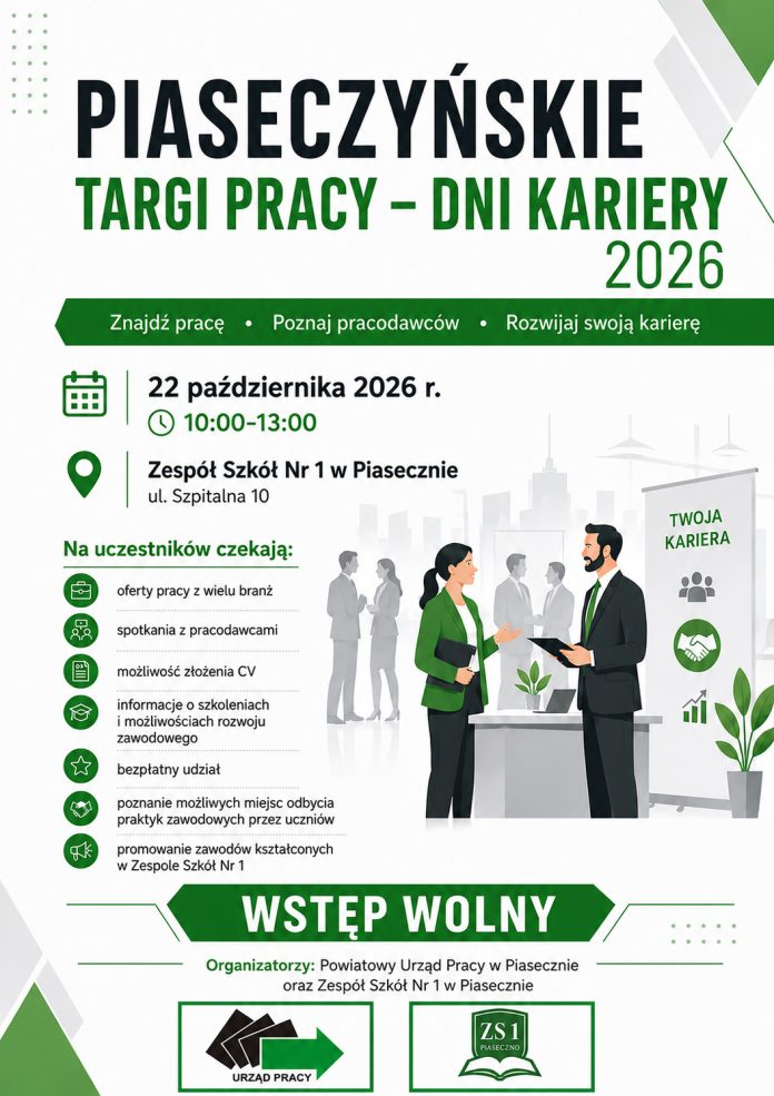Piaseczyńskie Targi Pracy Dni Kariery w Piasecznie 2026
