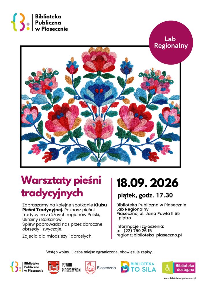 Pożegnanie lata z Klubem Pieśni Tradycyjnej Pożegnanie lata z Klubem Pieśni Tradycyjnej