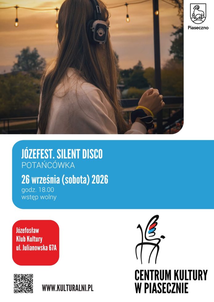 Silent Disco Potańcówka Józefest w Józefosławiu Silent Disco Potańcówka Józefest w Józefosławiu