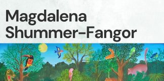 Wystawa Obrazy i wycinanki Magdaleny Shummer-Fangor w Zalesiu Dolnym