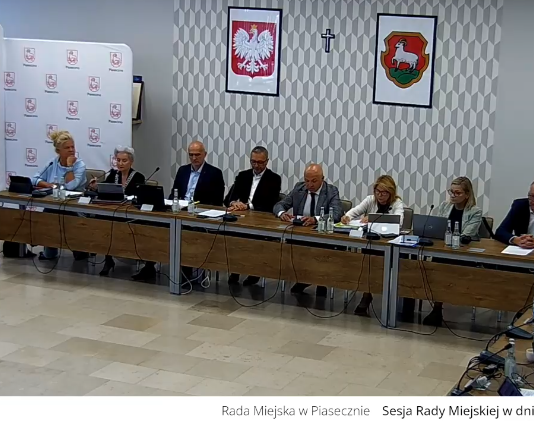 XXXIX sesja Rady Miejskiej w Piasecznie