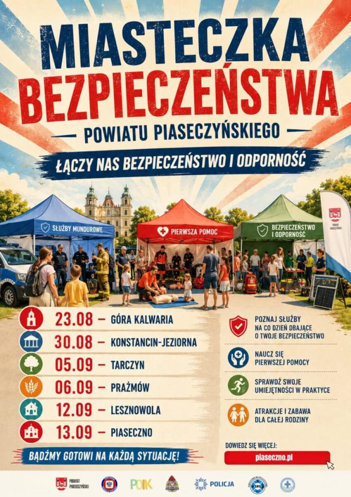 Miasteczko Bezpieczeństwa Powiatu Piaseczyńskiego 2026