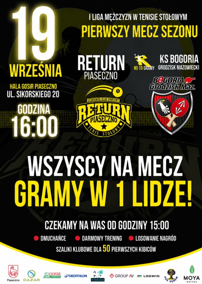 Plakat meczowy plakat