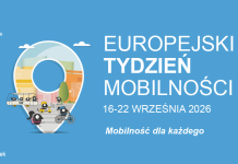 plakat Europejski Tydzień Mobilności