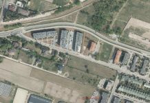 Zamkniecie fragmentu ulicy Urbanistów w Julianowie droga z drona
