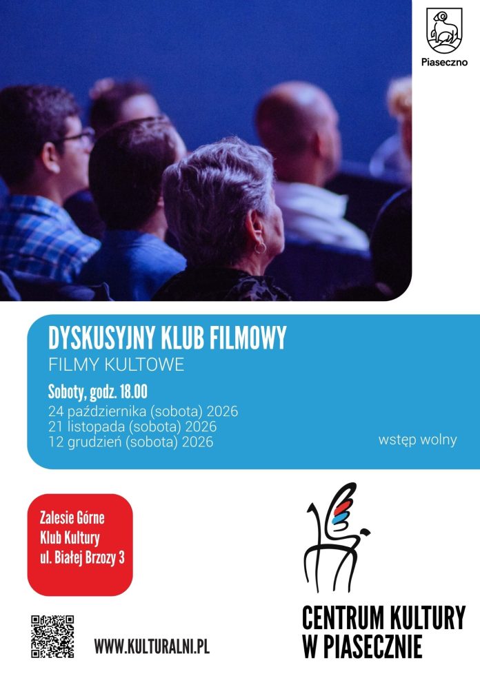 Dyskusyjny Klub Filmowy w Zalesiu Górnym 2026 Dyskusyjny Klub Filmowy w Zalesiu Górnym 2026