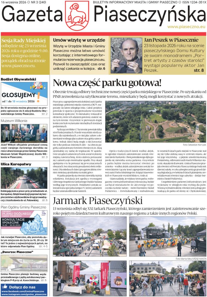 Gazeta Piaseczyńska nr 3/2026