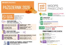 Październik 2026 z MGOPS Piaseczno Październik 2026 z MGOPS Piaseczno