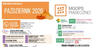 Październik 2026 z MGOPS Piaseczno