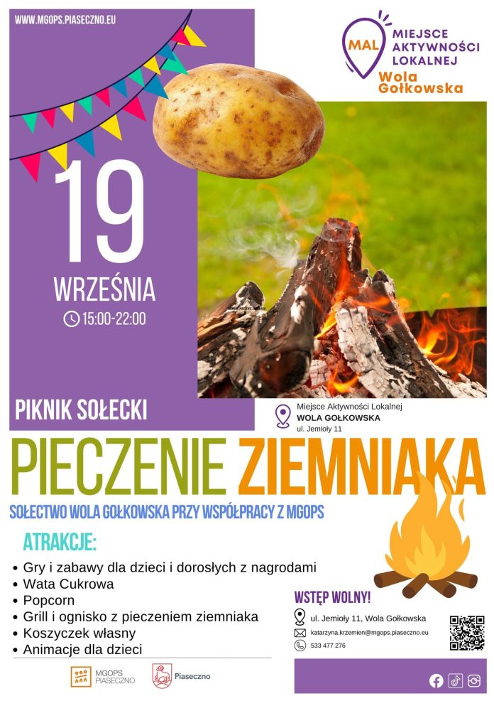 Pieczenie Ziemniaka w Woli Gołkowskiej Pieczenie Ziemniaka w Woli Gołkowskiej