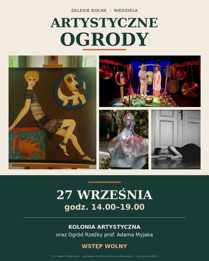 Artystyczne Ogrody w Zalesiu Dolnym 2026 Artystyczne Ogrody w Zalesiu Dolnym 2026