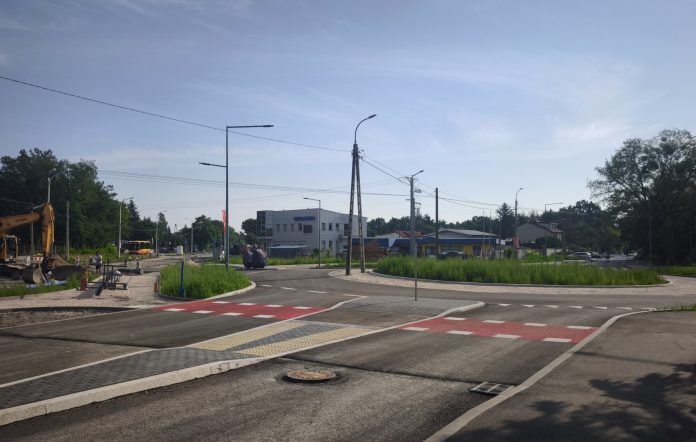 przesmyckiego (1) rondo w trakcie budowy