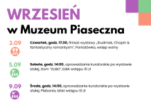 Wrzesień 2026 w Muzeum Piaseczna