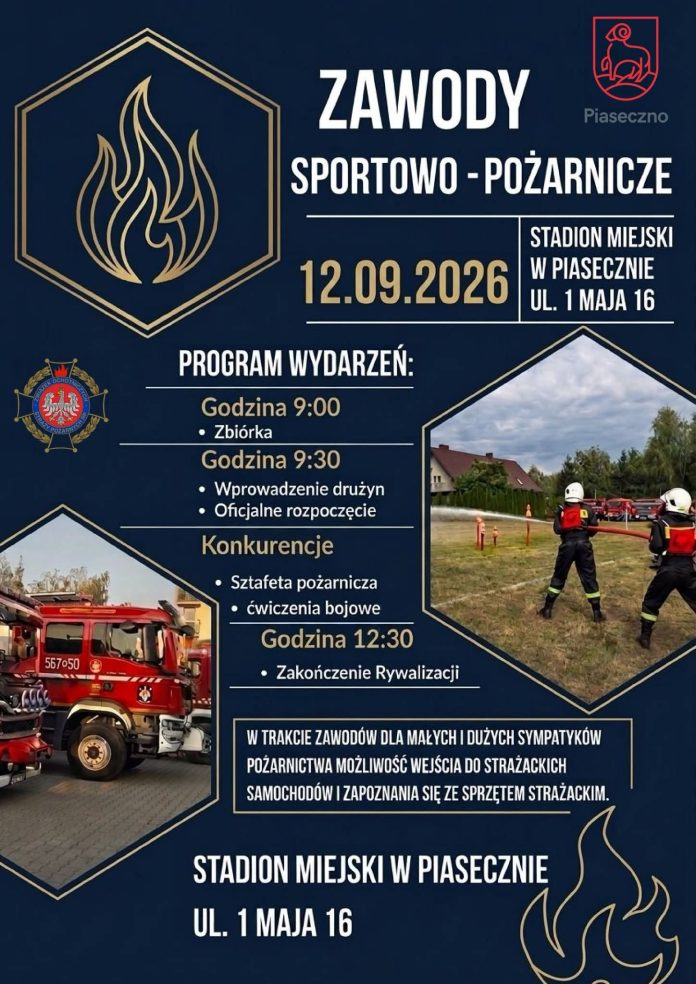 Zawody Sportowo-Pożarnicze w Piasecznie 2026 Zawody Sportowo-Pożarnicze w Piasecznie 2026