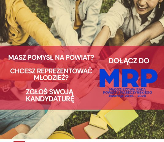Zgłoś się do Młodzieżowej Rady Powiatu Piaseczyńskiego