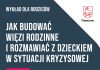 Jak budować więzi rodzinne i rozmawiać z dzieckiem w sytuacji kryzysowej