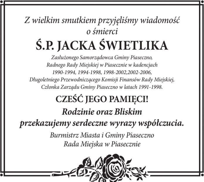 Kondolencje_Jacek_Swietlik
