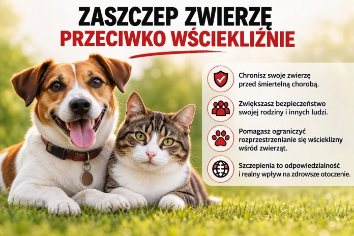 grafika z psem i kotem