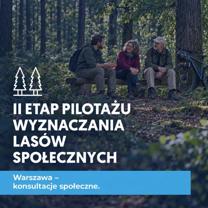 Konsultacje społeczne dotyczące lasów o wiodącej funkcji społecznej