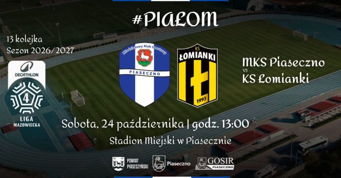 Mecz MKS Piaseczno vs KS Łomianki