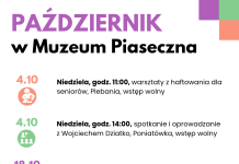 Październik 2026 w Muzeum Piaseczna