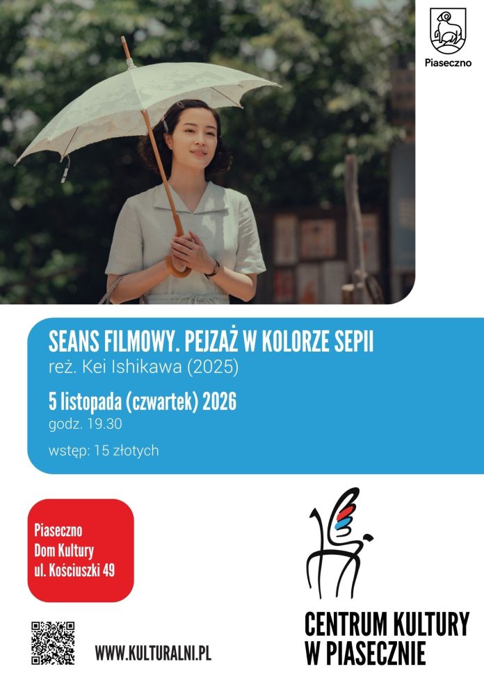 Pejzaż w kolorze sepii w Piasecznie