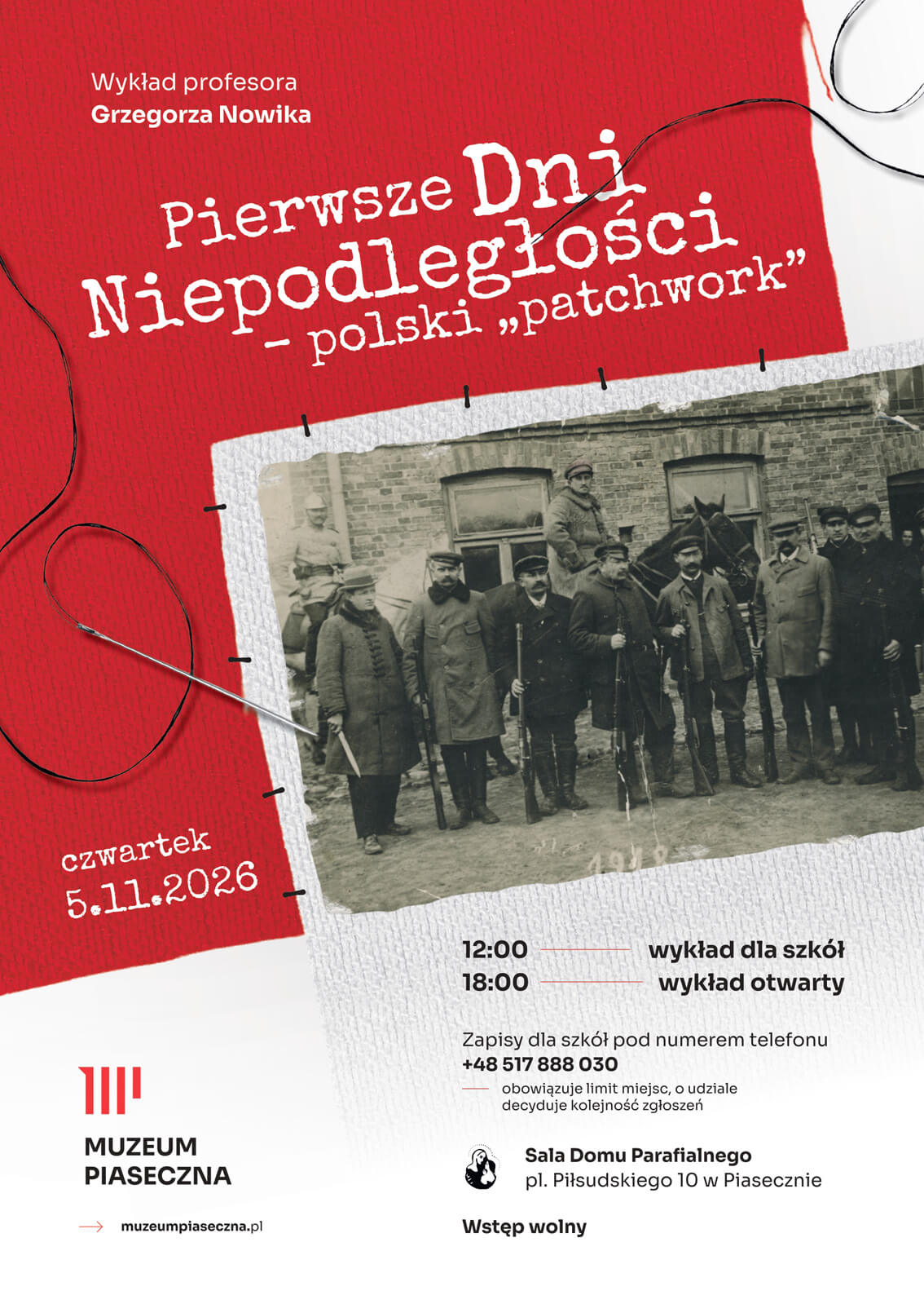 Pierwsze Dni Niepodległości Polski patchwork