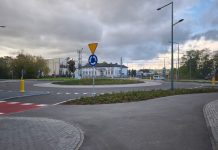 Rondo na skrzyżowaniu ulic Przesmyckiego i Julianowskiej gotowe rondo