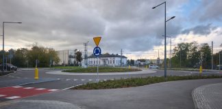 Rondo na skrzyżowaniu ulic Przesmyckiego i Julianowskiej gotowe rondo