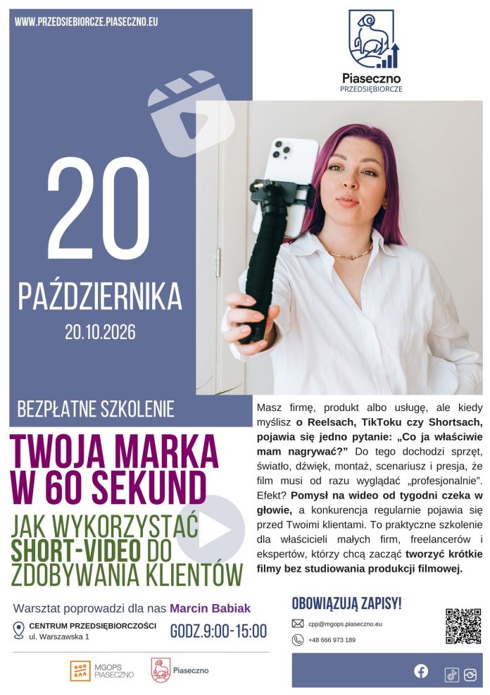 Twoja Marka w 60 Sekund jak wykorzystać short-video do zdobywania klientów