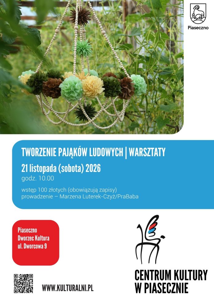 Tworzenie pająków ludowych Tworzenie pająków ludowych
