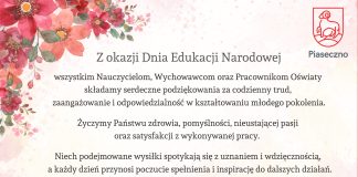 Życzenia z okazji Dnia Edukacji Narodowej 2026 Życzenia z okazji Dnia Edukacji Narodowej i Dnia Nauczyciela 2026